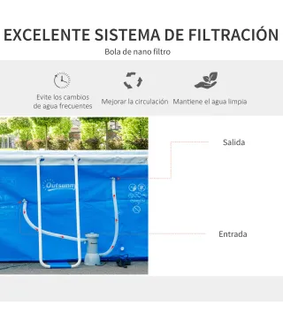 Piscina Desmontable Tubular