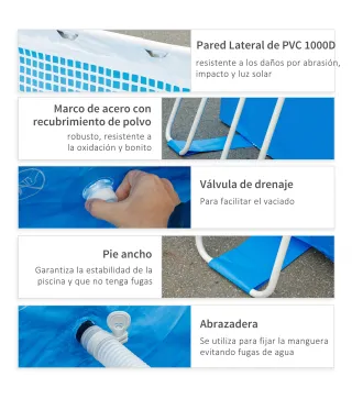 Piscina Desmontable Tubular
