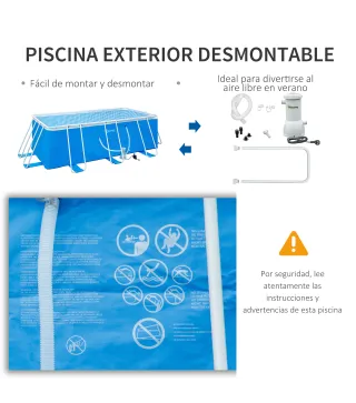 Piscina Desmontable Tubular