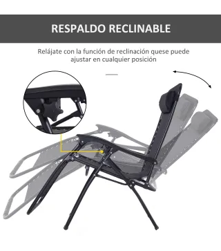 Tumbona Plegable