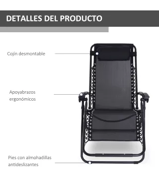 Tumbona Plegable