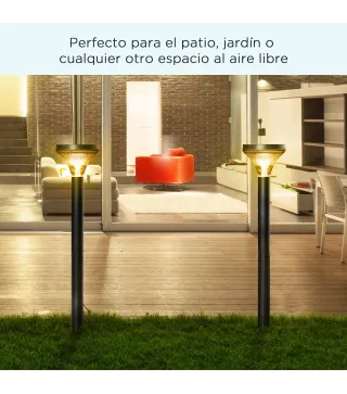 2 Lámparas de Camino de Pie