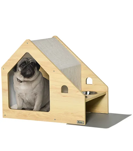 Casa para Perros de Madera