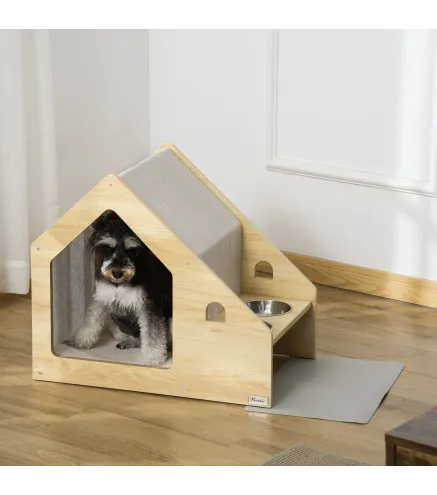 Casa para Perros de Madera