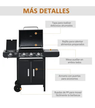 Barbacoa de Gas