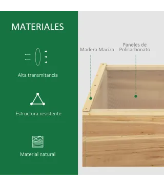 Invernadero de Madera