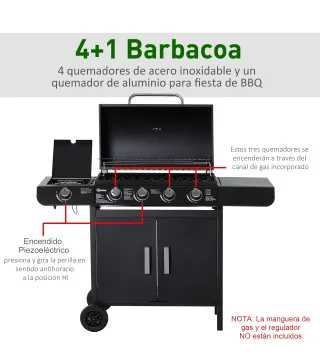 Barbacoa de Gas