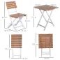 Conjunto de Terraza Plegable Conjunto de Terraza Plegable