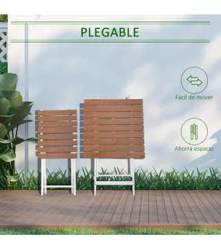 Conjunto de Terraza Plegable