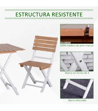 Conjunto de Terraza Plegable