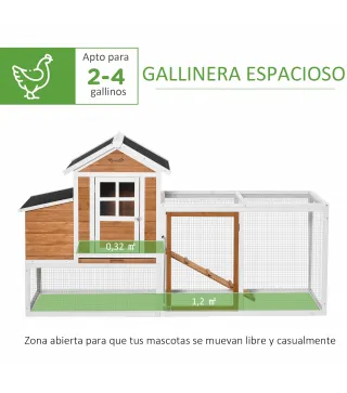 Gallinero de Madera