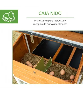 Gallinero de Madera