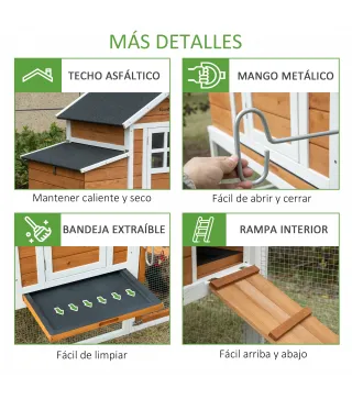 Gallinero de Madera