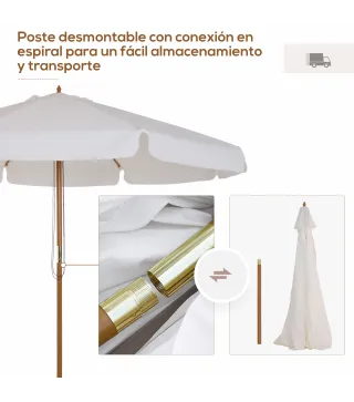 Sombrilla de Jardín