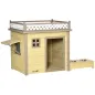 Casa para Perros de Madera