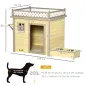 Casa para Perros de Madera