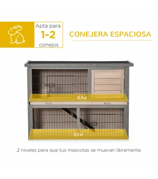 Conejera de Madera