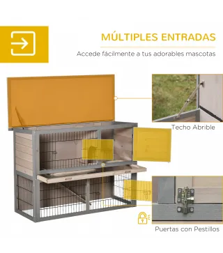 Conejera de Madera