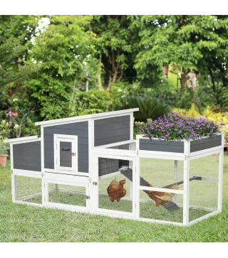 Gallinero de Madera