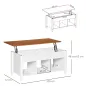 Mesa de Centro Elevable Mesa de Centro Elevable