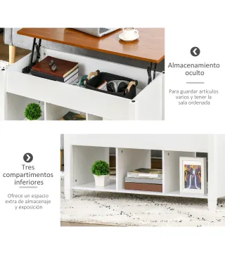 Mesa de Centro Elevable