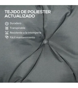 Cojín para Banco con Respaldo