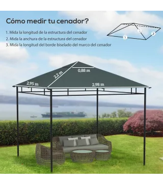 Techo de Repuesto para Cenador