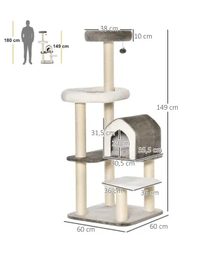 Árbol Rascador para Gatos
