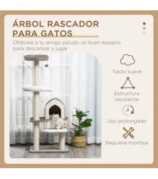 Árbol Rascador para Gatos