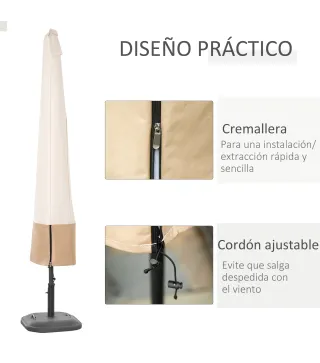 Funda para Sombrilla de Jardín