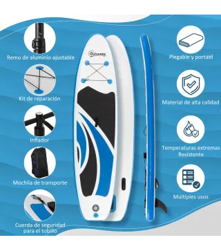 Tabla de Paddle Surf Hinchable