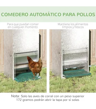 Comedero para Gallinas