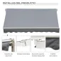 Toldo Manual Retráctil