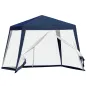 Carpa de Jardín 3x3 m Cenador con 4 Partes Laterales Mosquitera con Cremallera Protección UV Impermeable para Patio Exterior Eve