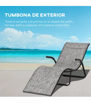 Tumbona Plegable