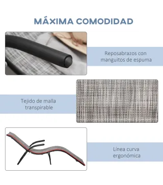 Tumbona Plegable