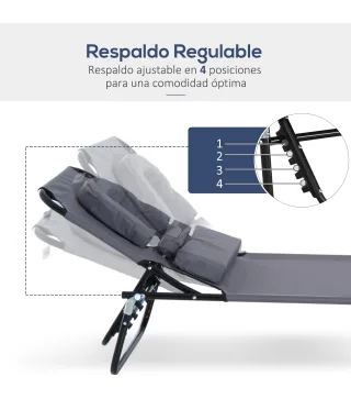 Tumbona Plegable
