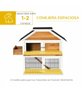 Conejera de Madera