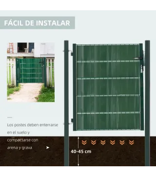 Puerta Verja de Jardín
