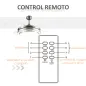 Ventilador de Techo con Luz