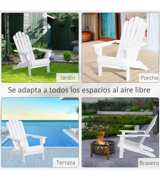 Adirondack Silla