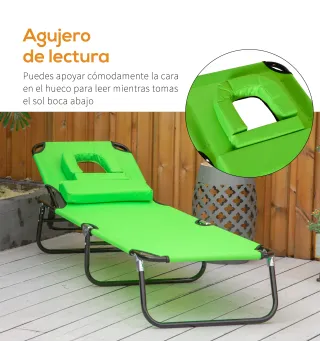 Tumbona Plegable