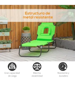 Tumbona Plegable