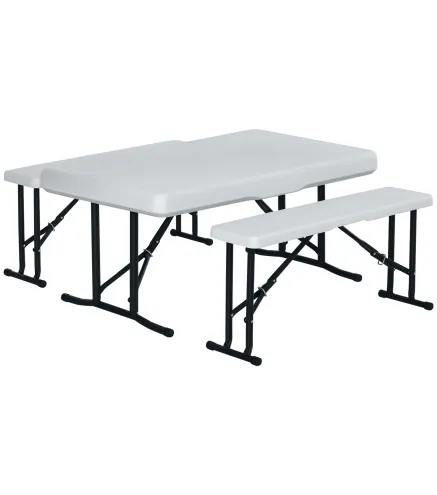 Mesa y Bancos