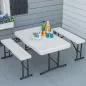 Mesa y Bancos
