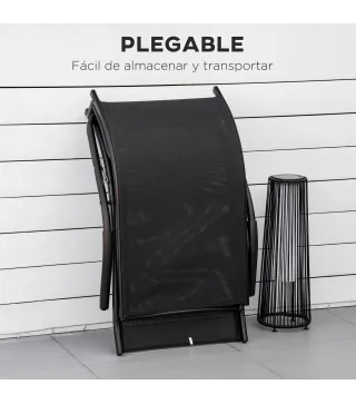 Tumbona Plegable