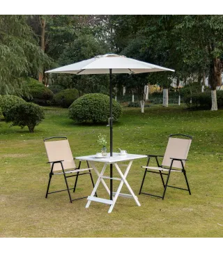 Mesa de Jardín Plegable