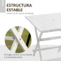 Mesa de Jardín Plegable