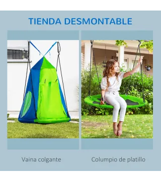 Columpio con Tienda