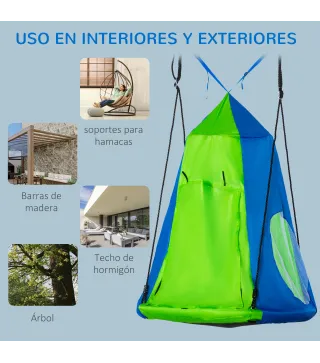 Columpio con Tienda